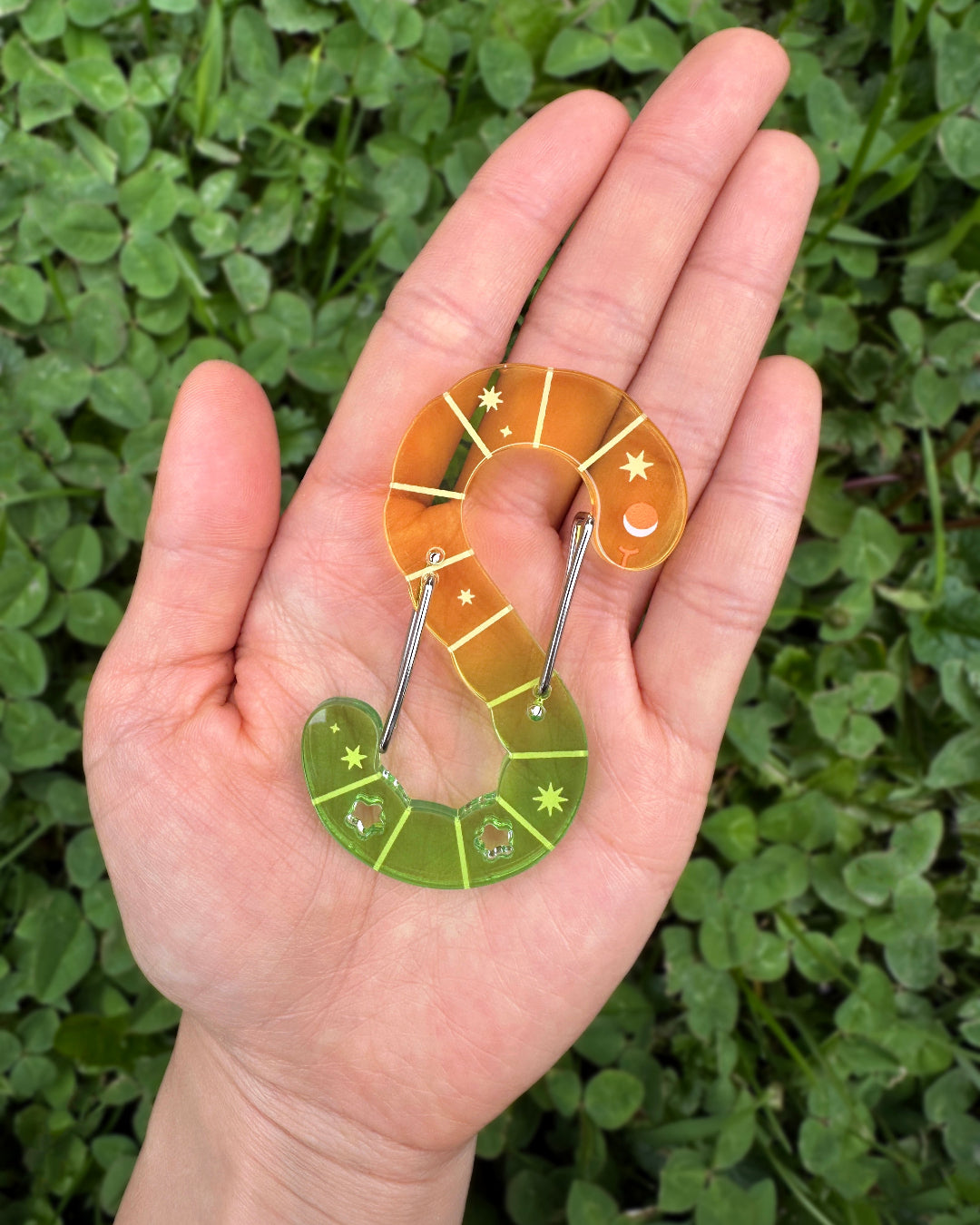 [PREORDER] Yellow & Green Gummy Wormbiner