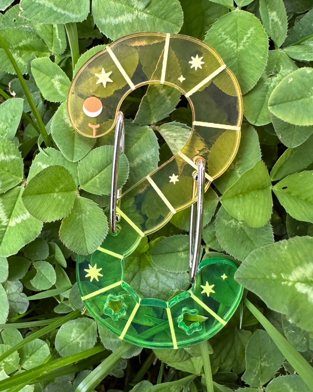 [PREORDER] Yellow & Green Gummy Wormbiner